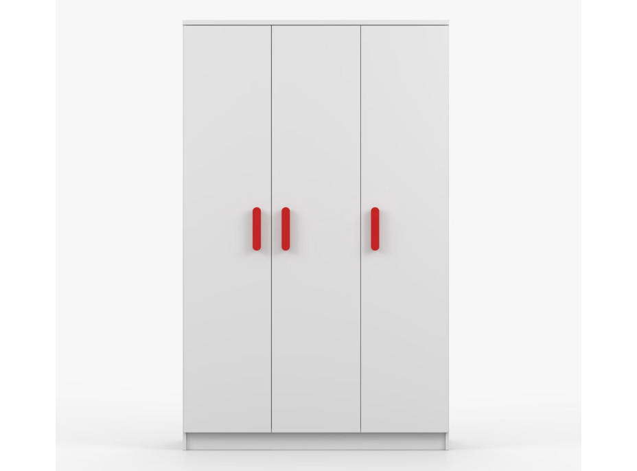 Šatní skříň SCOUT 2 - bílá (8 variant)