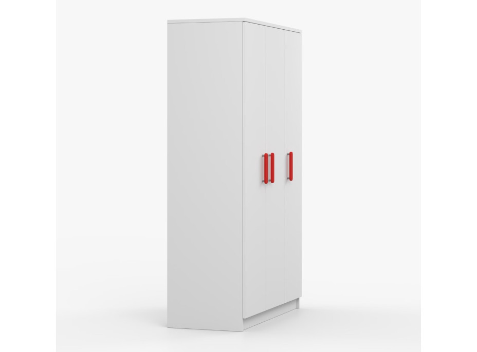 Šatní skříň SCOUT 2 - bílá (8 variant)