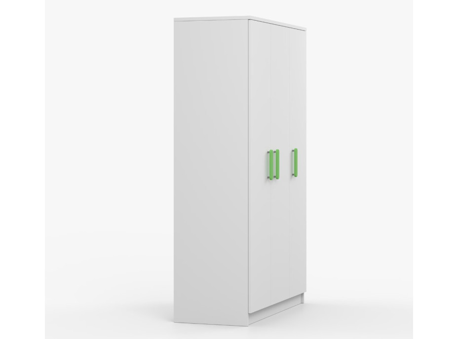 Šatní skříň SCOUT 2 - bílá (8 variant)