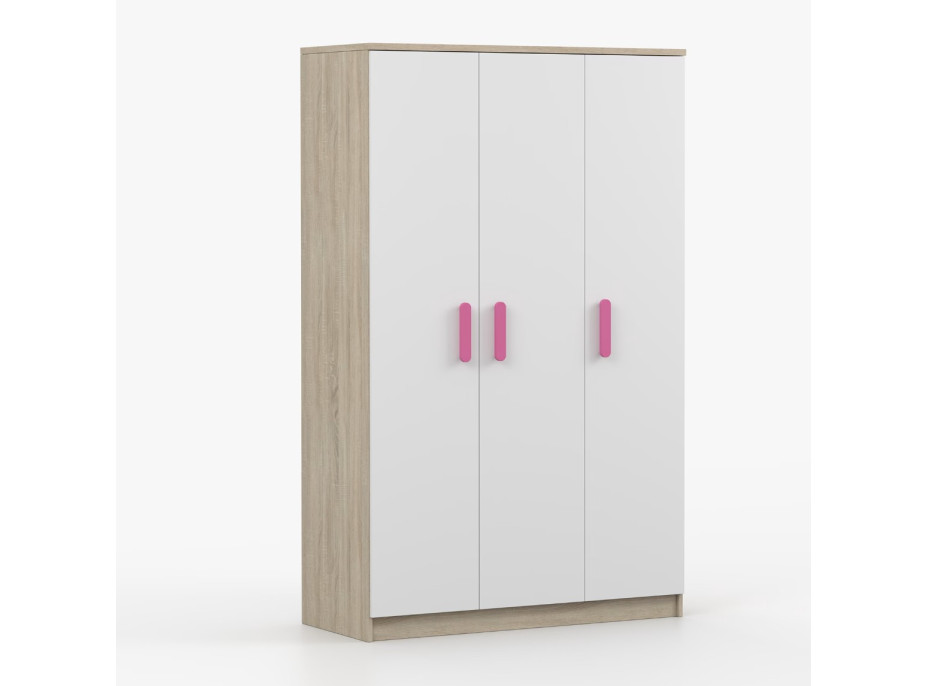 Šatníková skriňa SCOUT 2 - dub sonoma/biela (viac variant)