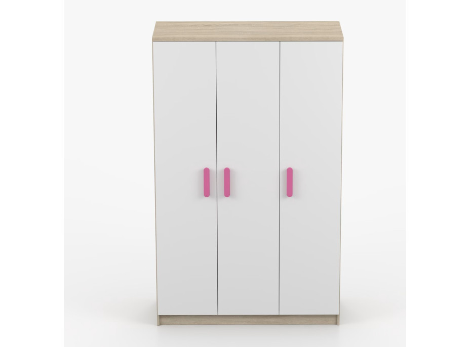 Šatníková skriňa SCOUT 2 - dub sonoma/biela (viac variant)