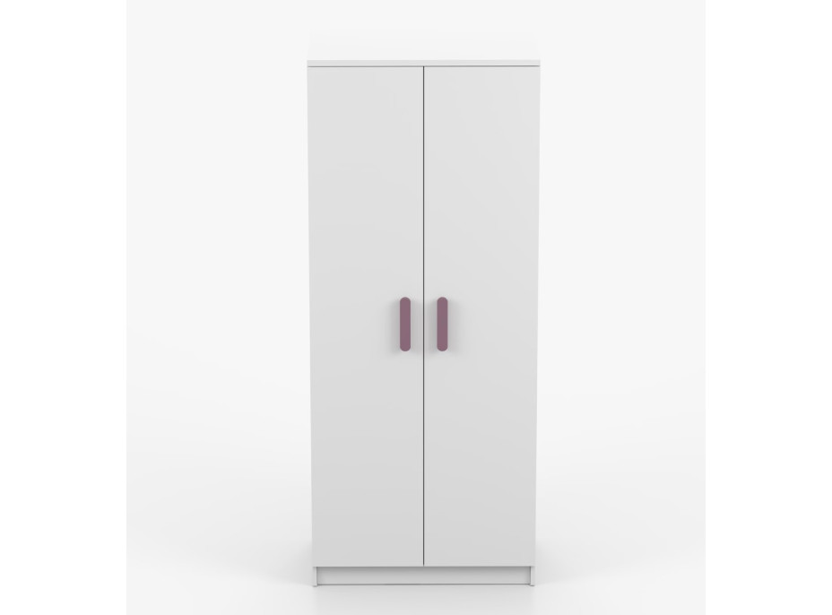 Šatníková skriňa SCOUT - biela (8 variant)