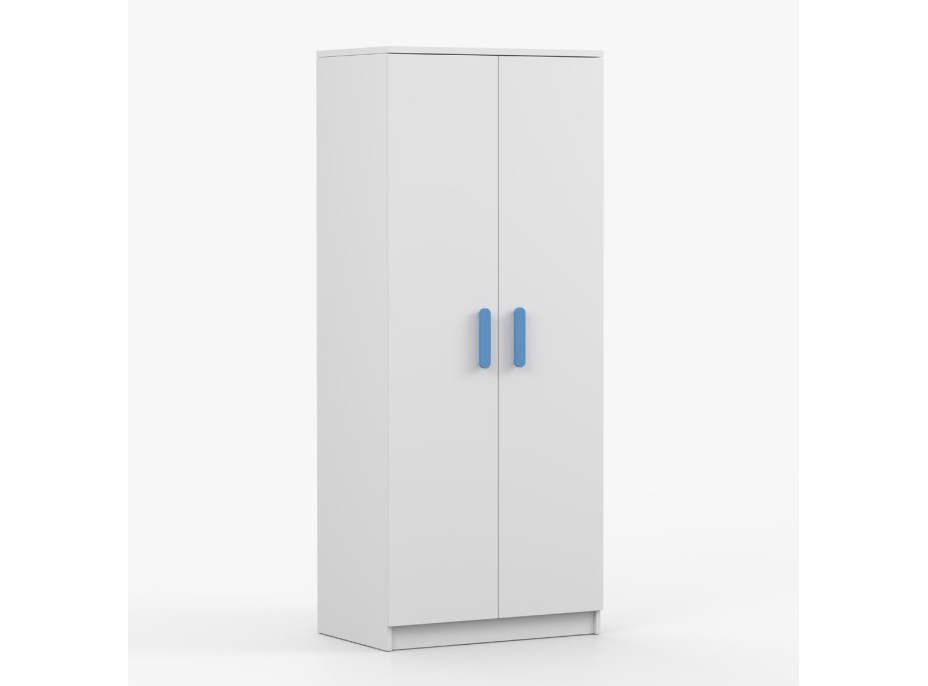 Šatníková skriňa SCOUT - biela (8 variant)