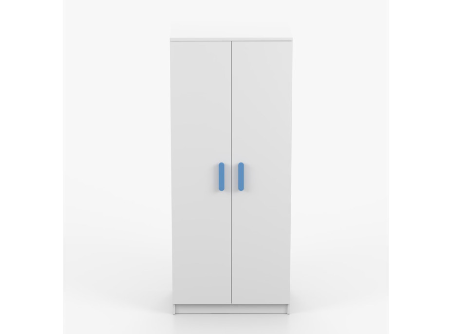 Šatníková skriňa SCOUT - biela (8 variant)