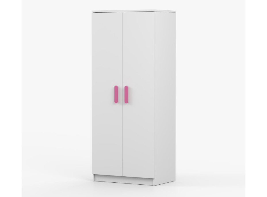 Šatníková skriňa SCOUT - biela (viac variant)