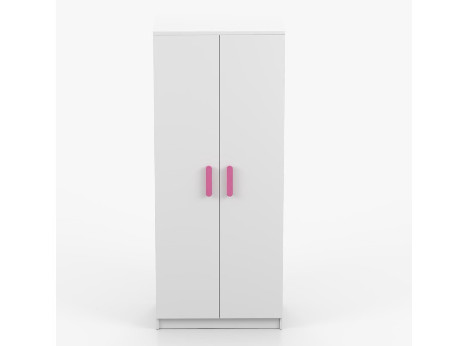 Šatníková skriňa SCOUT - biela (viac variant)