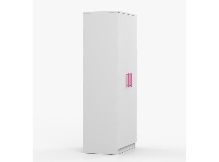 Šatníková skriňa SCOUT - biela (viac variant)