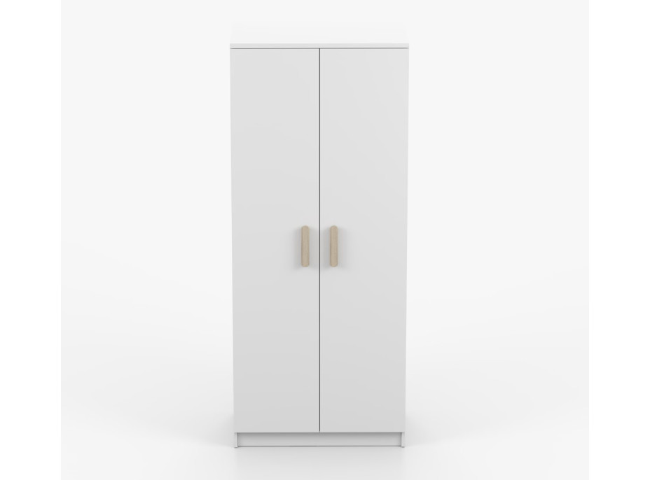 Šatníková skriňa SCOUT - biela (8 variant)