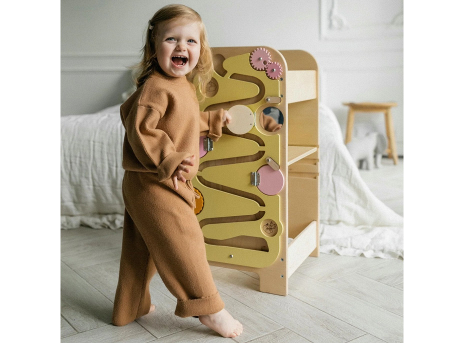 BusyKids Rastúca učiaca veža Play 5v1 75 cm