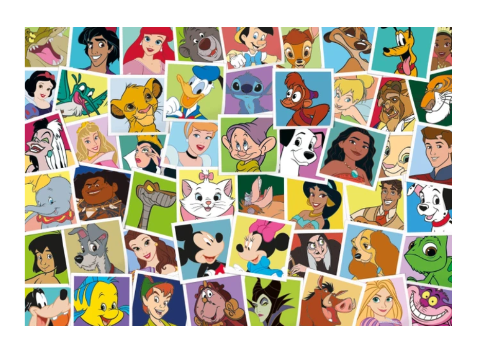 DINO Puzzle Disney fotky 1000 dielikov