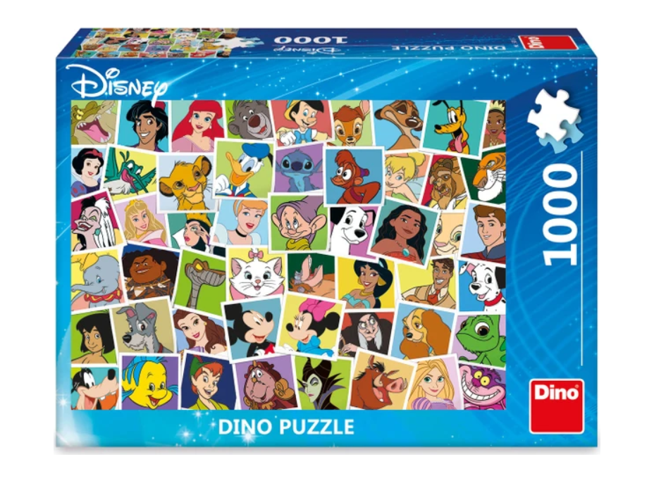 DINO Puzzle Disney fotky 1000 dielikov