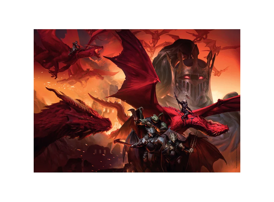 CLEMENTONI Puzzle Dungeons&Dragons 1000 dielikov