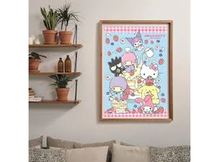 CLEMENTONI Puzzle Hello Kitty a priatelia 1000 dielikov