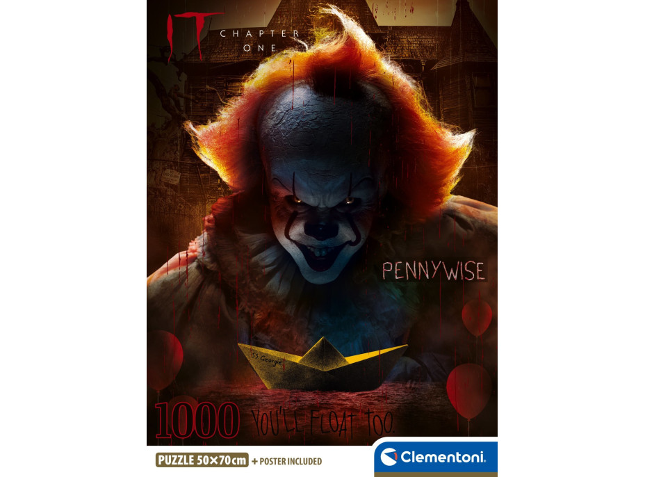 CLEMENTONI Puzzle Horror Collection: To 1000 dielikov
