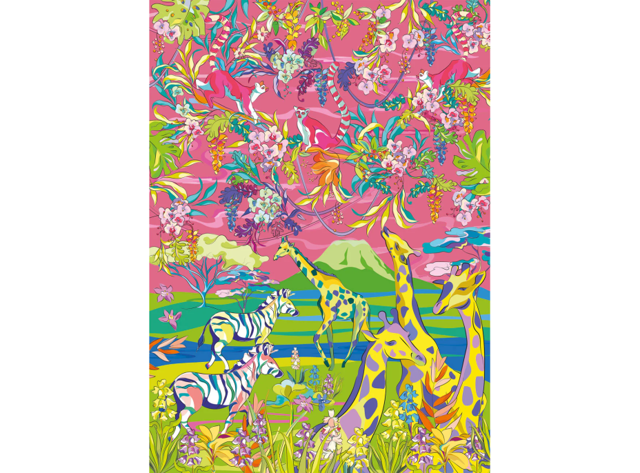 GIBSONS Puzzle HoT: Divoká savana 1000 dielikov