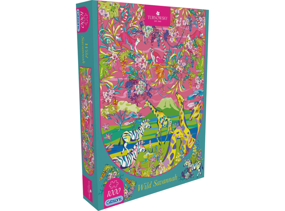GIBSONS Puzzle HoT: Divoká savana 1000 dielikov