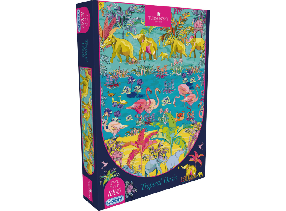 GIBSONS Puzzle HoT: Tropická oáza 1000 dielikov