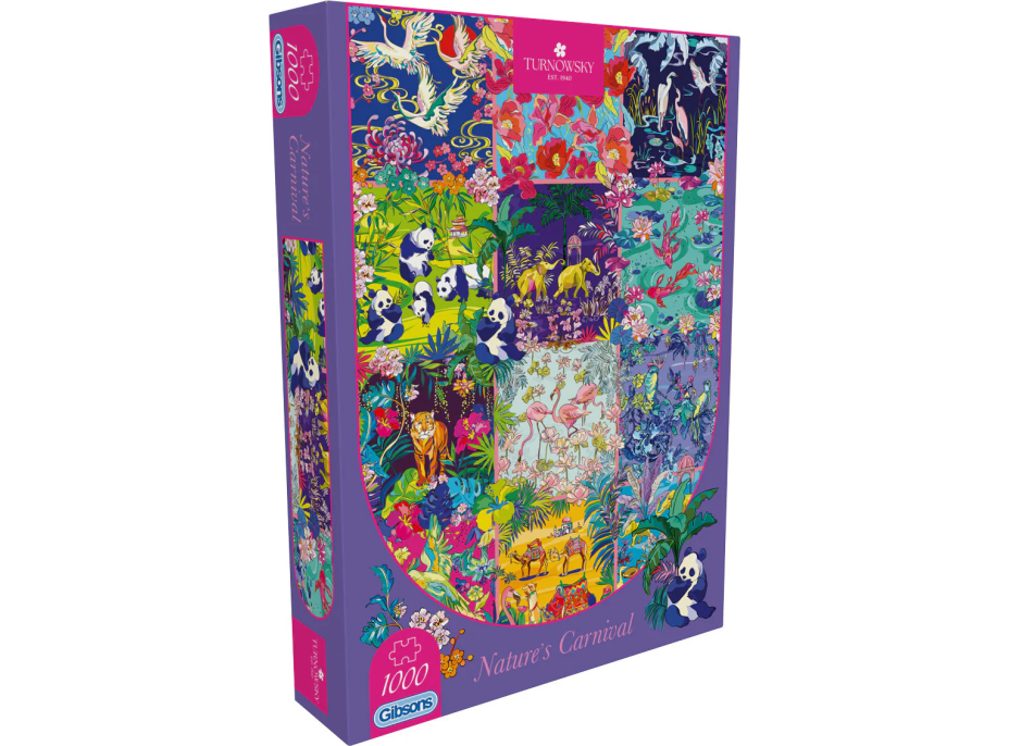 GIBSONS Puzzle HoT: Zvierací karneval 1000 dielikov