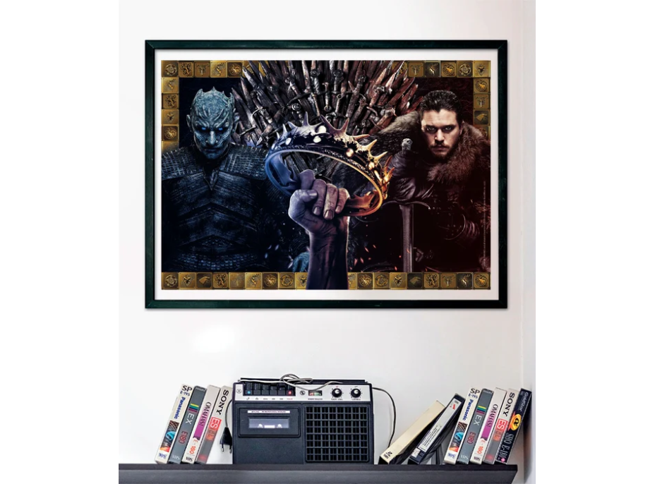 CLEMENTONI Puzzle Hra o tróny: Fantasy koláž 1000 dielikov