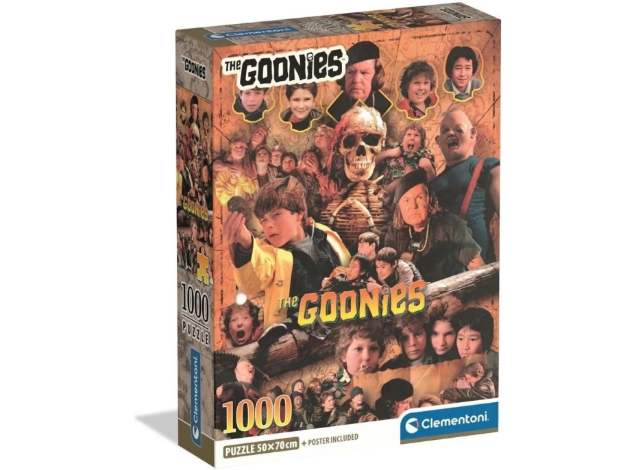 CLEMENTONI Puzzle Kultové filmy: Raštáci 1000 dielikov