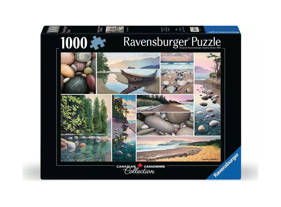 RAVENSBURGER Puzzle More pokoja 1000 dielikov
