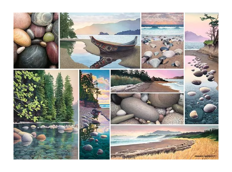 RAVENSBURGER Puzzle More pokoja 1000 dielikov