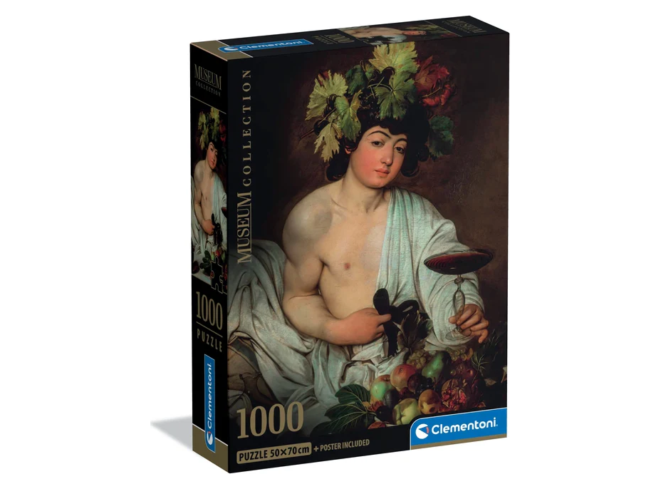 CLEMENTONI Puzzle Museum Collection: Bakchus 1000 dielikov