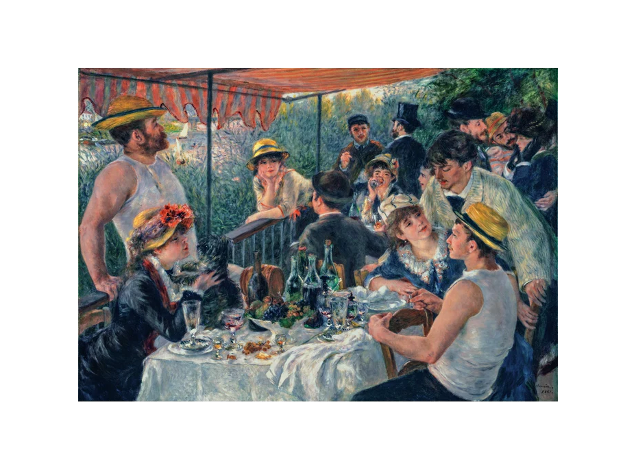 CLEMENTONI Puzzle Museum Collection: Raňajky veslárov 1000 dielikov