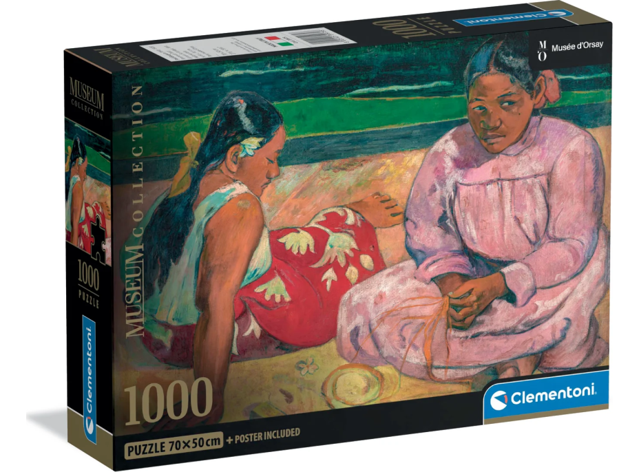 CLEMENTONI Puzzle Museum Collection: Tahitské ženy 1000 dielikov