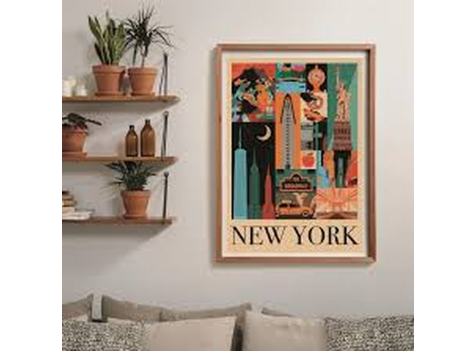 CLEMENTONI Puzzle New York - Ikony mesta 1000 dielikov