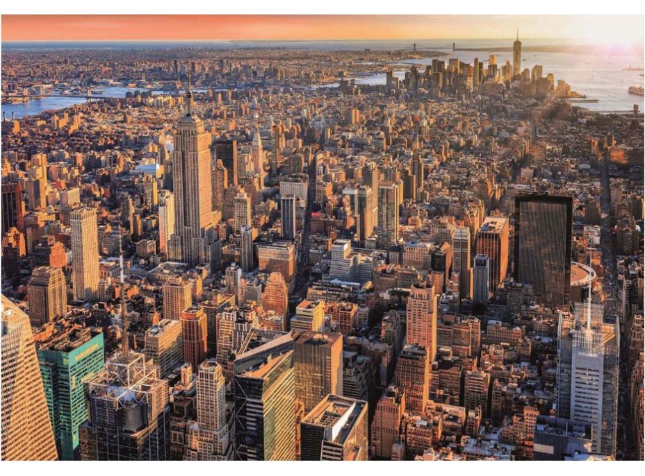 CLEMENTONI Puzzle New York - Pohľad na Manhattan 1000 dielikov
