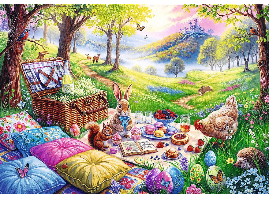 TREFL Puzzle Piknik na lúke 1000 dielikov