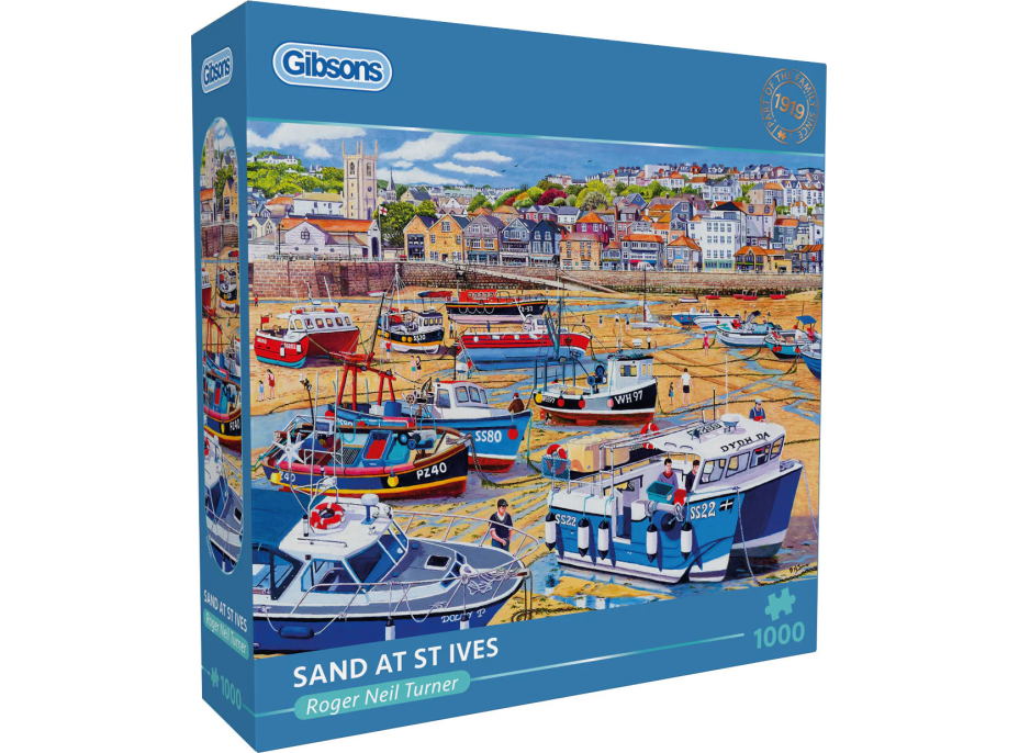 GIBSONS Puzzle Piesok v Saint Ives 1000 dielikov