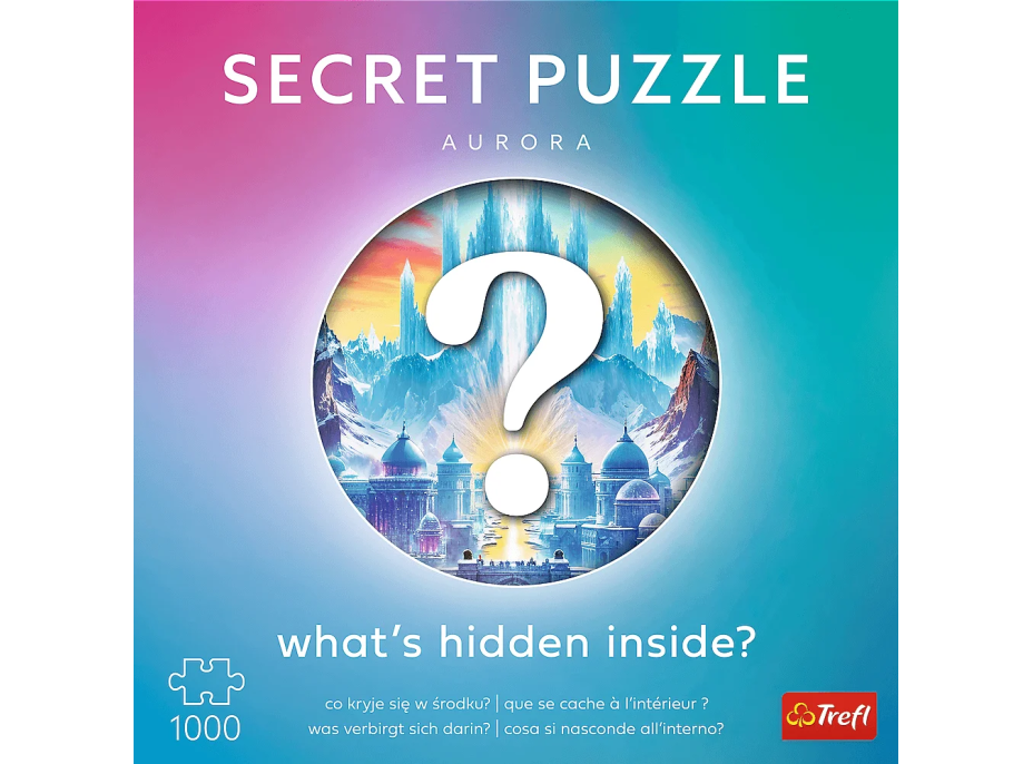 TREFL Puzzle Premium Plus Secret Puzzle: Aurora 1000 dielikov