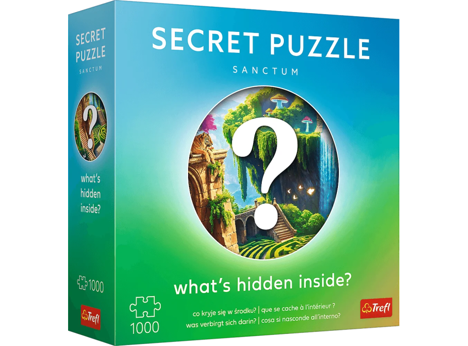 TREFL Puzzle Premium Plus Secret Puzzle: Svätyňa 1000 dielikov