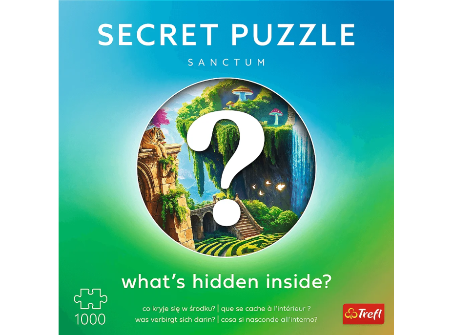 TREFL Puzzle Premium Plus Secret Puzzle: Svätyňa 1000 dielikov