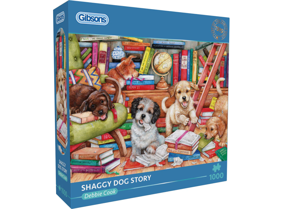 GIBSONS Puzzle Psie historky 1000 dielikov