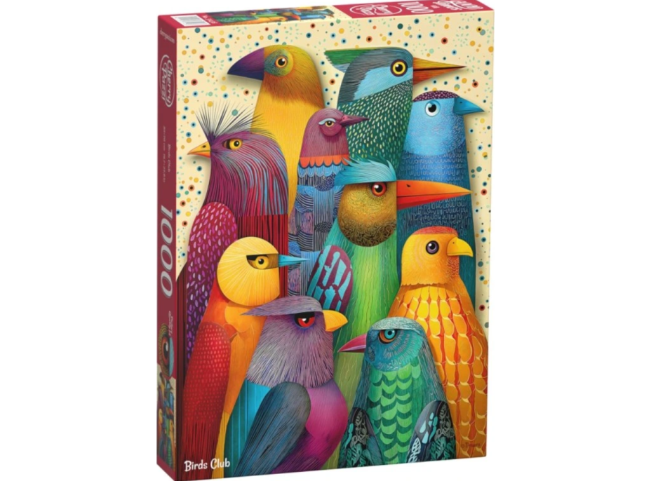 CHERRY PAZZI Puzzle Vtáčí klub 1000 dielikov