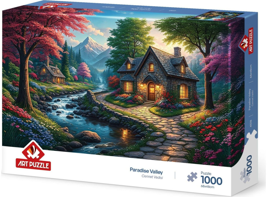 ART PUZZLE Puzzle Paradajková ulička 1000 dielikov