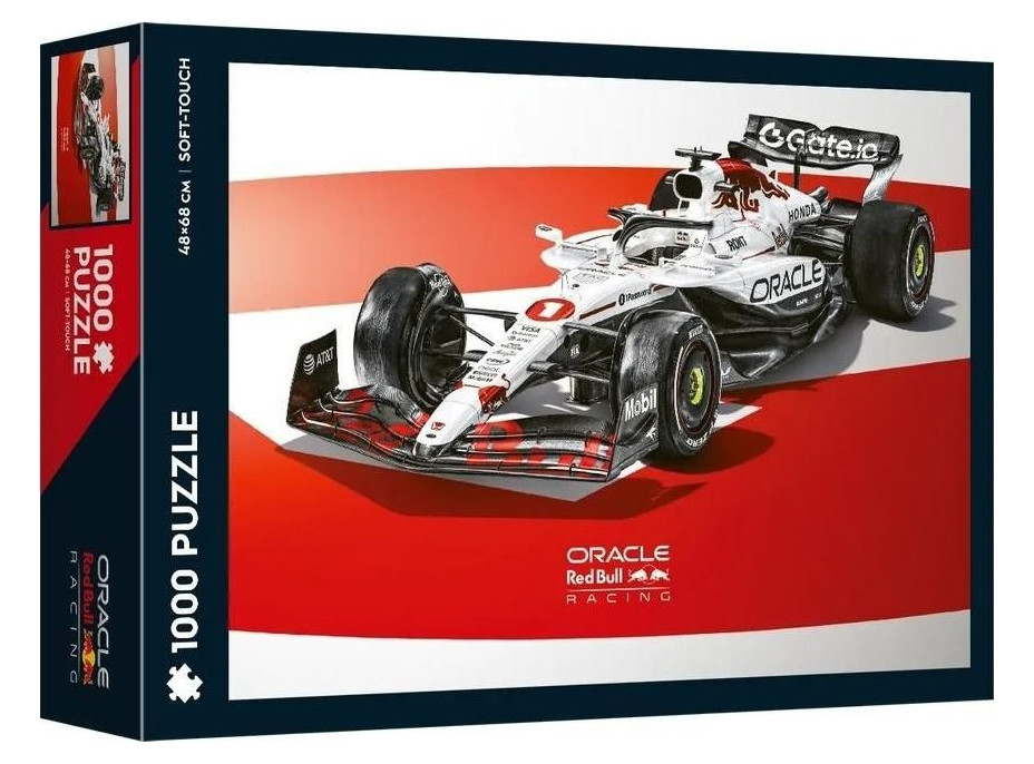 TREFL Puzzle Soft Touch: Automobilista: Red Bull Racing - White Bull - Honda Livery 1000 dielikov