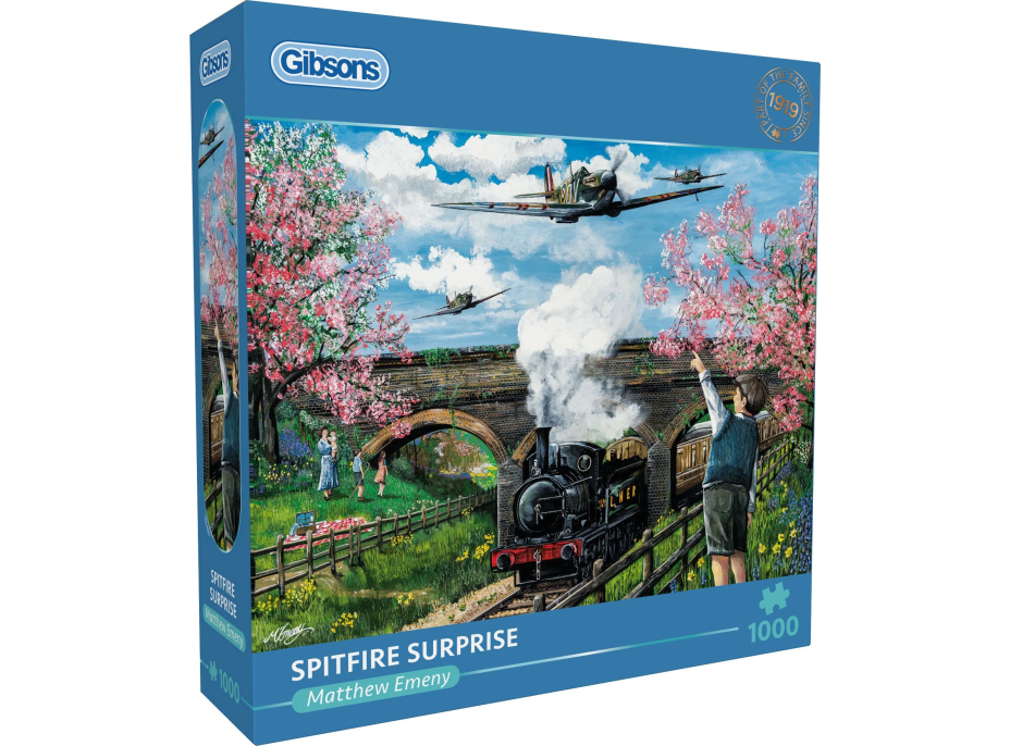 GIBSONS Puzzle Spitfire prekvapenie 1000 dielikov