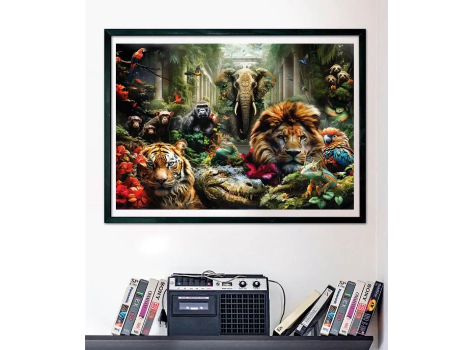 CLEMENTONI Puzzle Tajomná džungľa 1000 dielikov