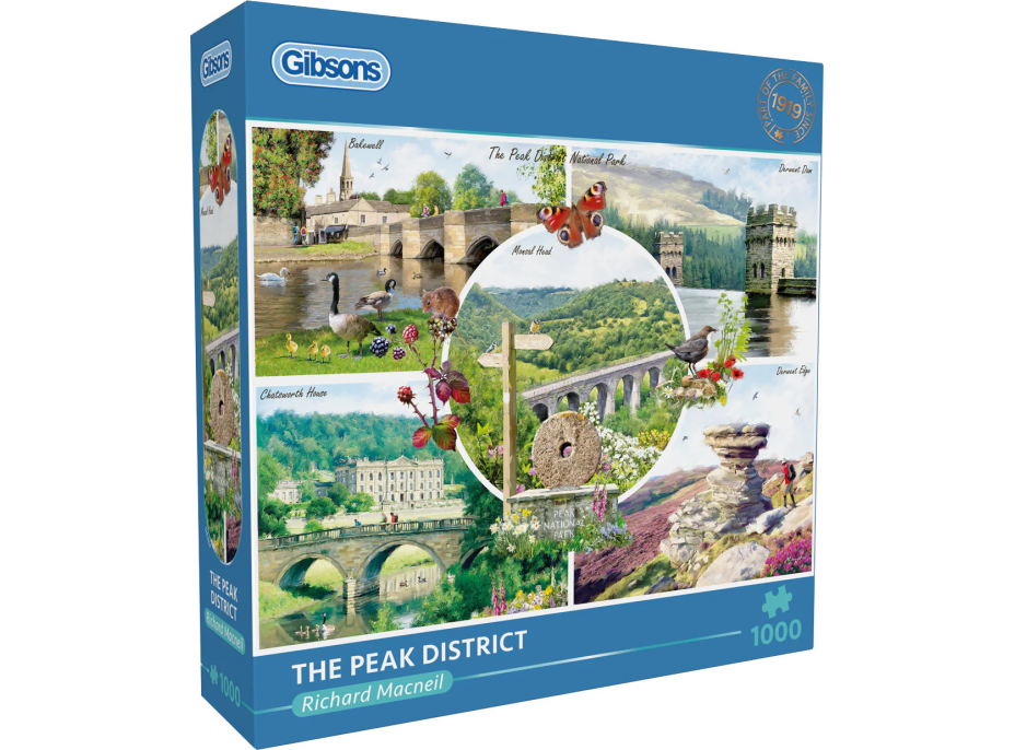 GIBSONS Puzzle The Peak District 1000 dielikov