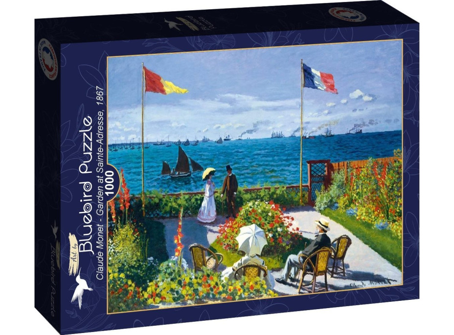 BLUEBIRD Puzzle Záhrada v Sainte-Adresse 1000 dielikov