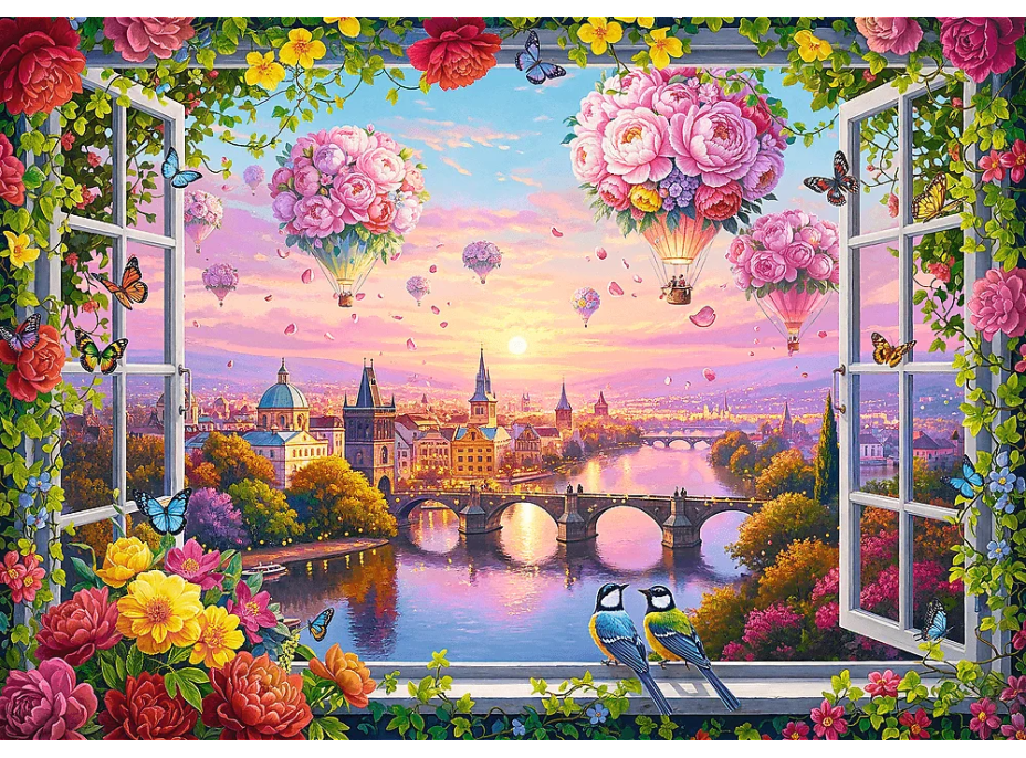 TREFL Puzzle Závan lásky 1000 dielikov