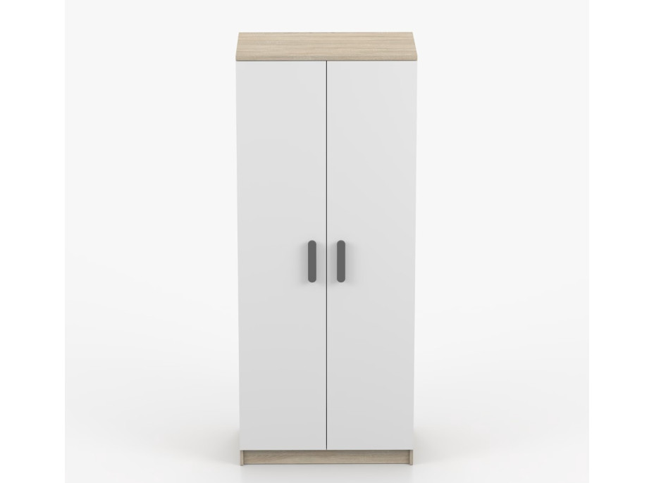 Šatníková skriňa SCOUT - dub sonoma/biela (8 variant)