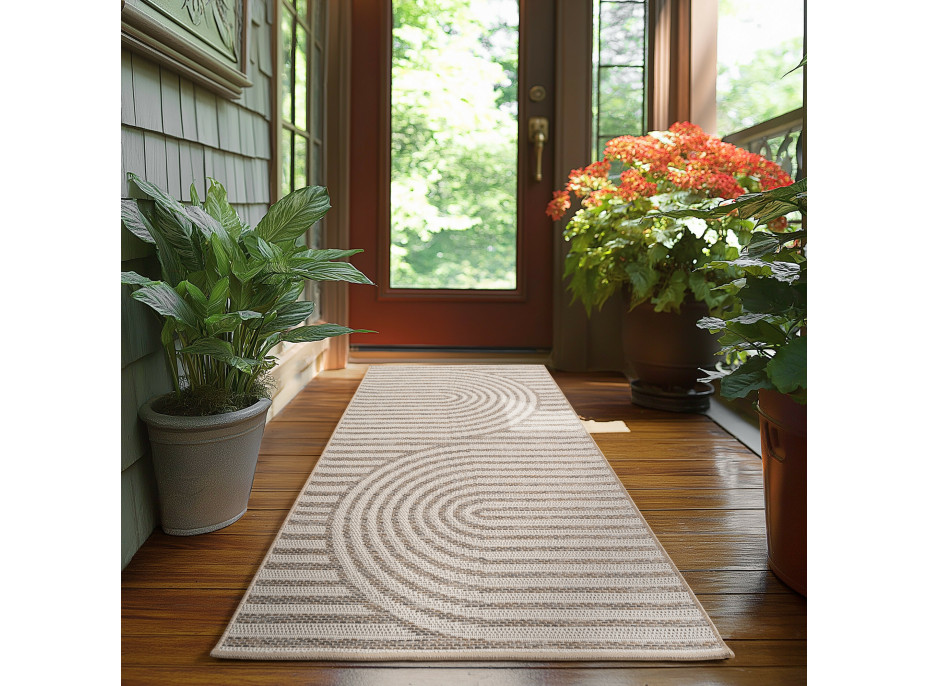 Kusový koberec Desert 1301 beige - na ven i na doma