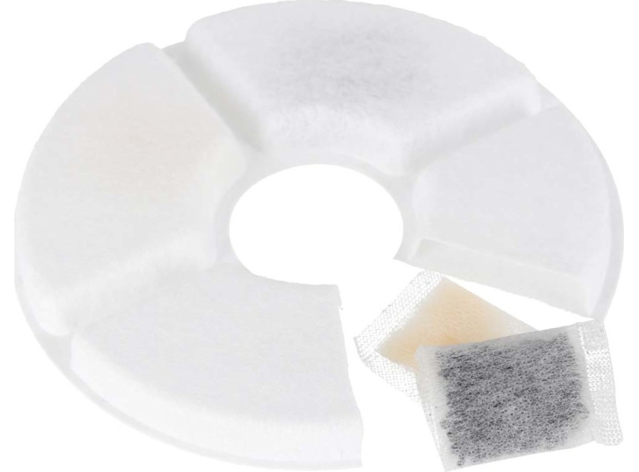 Náhradné filtre pre napájačku pre psov a mačky - sada 6 kusov