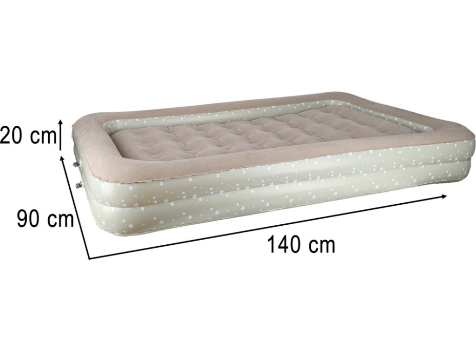 Nafukovacia posteľ pre deti - 140x90 cm