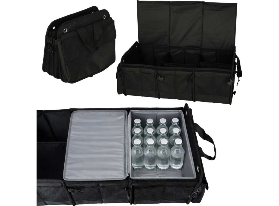 Organizér do kufra auta s chladiacou taškou XXL - 37x75x32 cm